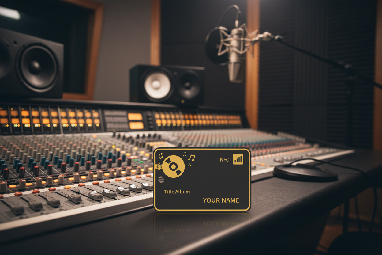 SmartCard NFC/biglietto da visita digitale — La Tua Identità Digitale in un Tocco