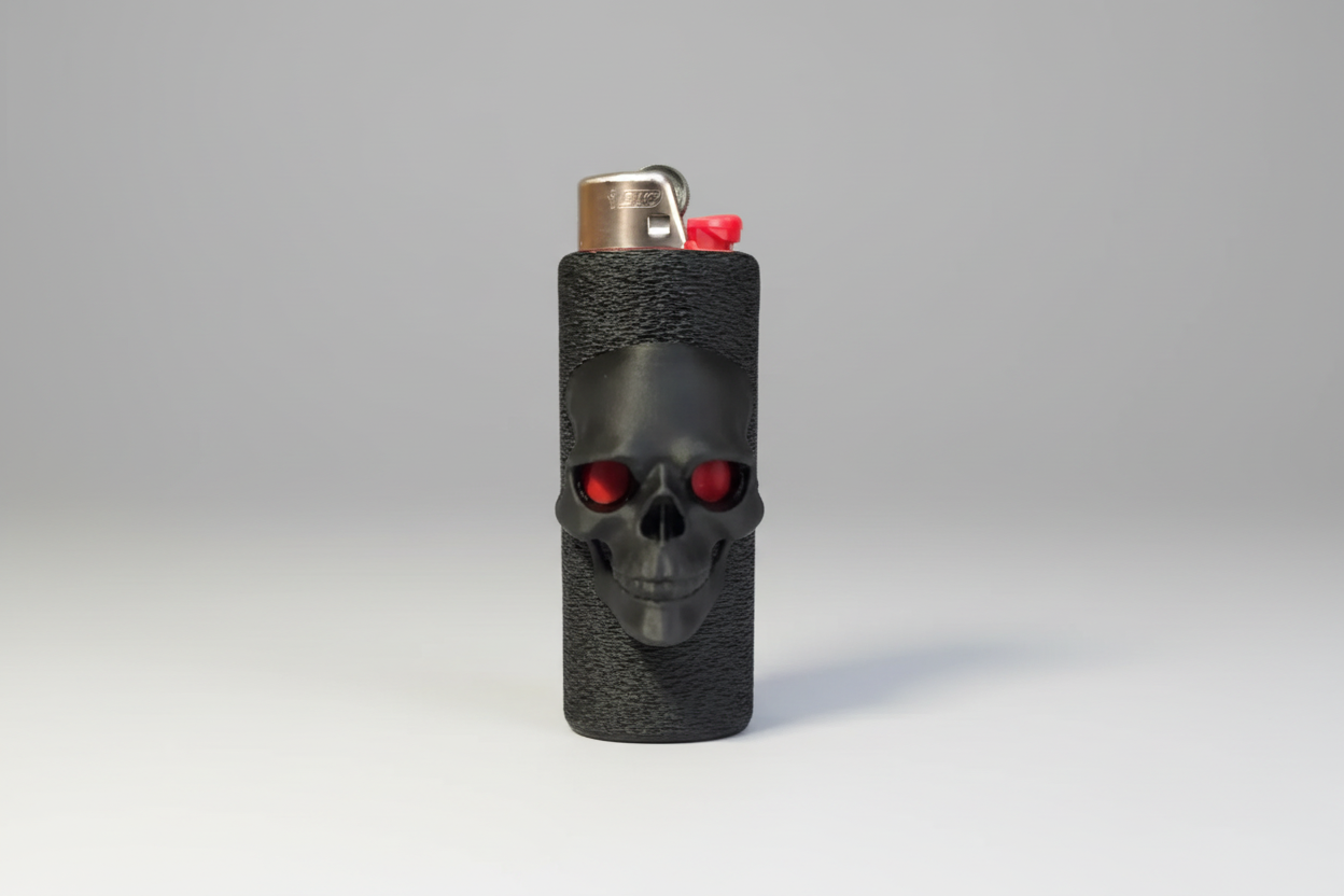 Cover Accendino BIC Grande Teschio – Stampata 3D